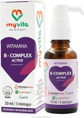 Vitamine B - COMPLEX active B COMPLEX gouttes 30 ml MYVITA